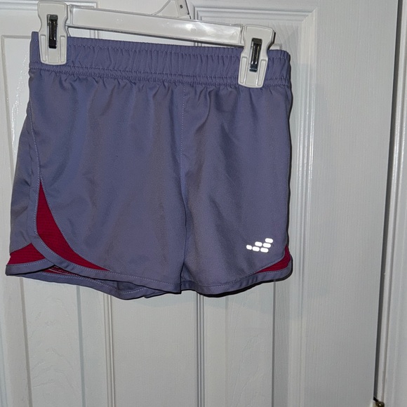 Other - Women’s Gray Active Running Shorts with Pink Accents